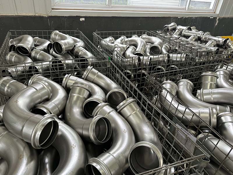 stainless steel pipe fitting elbow